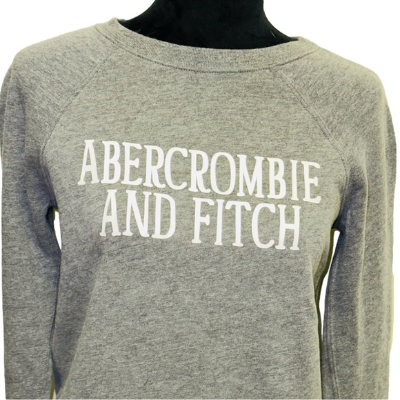 LIKE NEW Abercrombie&Fitch Round Neck Long Sleeve Sweatshirt Women✨ - Picture 3 of 9
